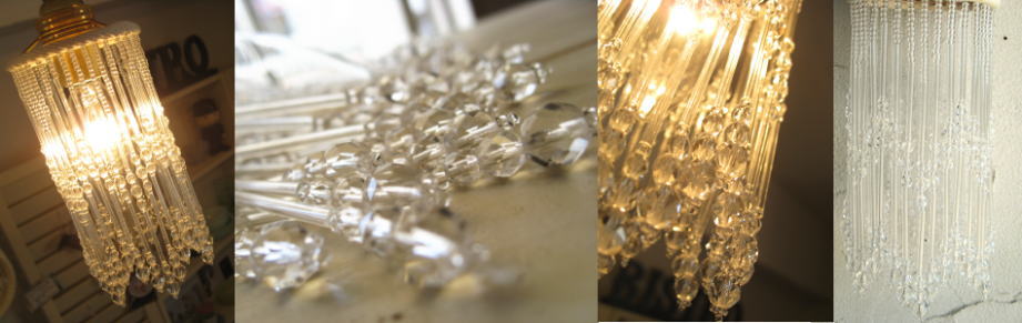 チェコビーズがおしゃれなライト