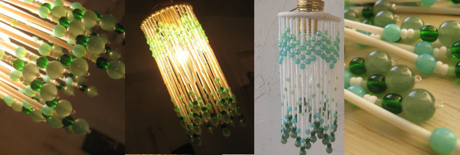 照明 ビーズランプ 輸入 ガラス