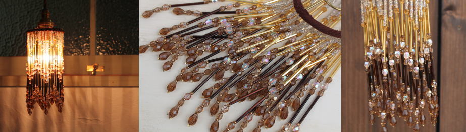 海外ビーズがかわいいライト