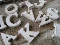 木製雑貨 アルファベット