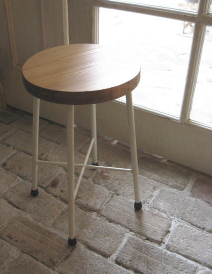 ファニチュアー 丸椅子 アイアン