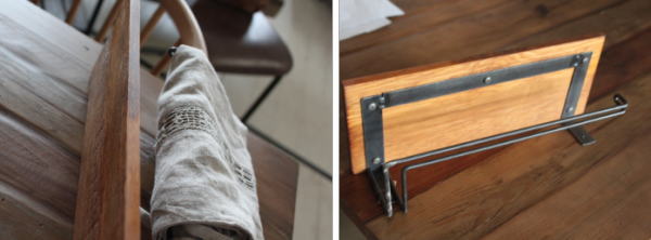 ペーパーホルダー 木製