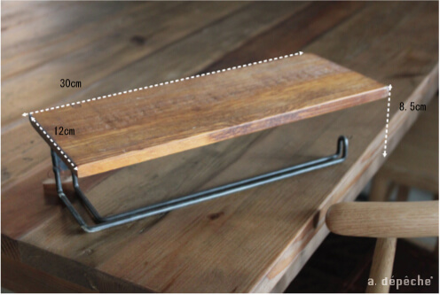 ペーパーホルダー 木製