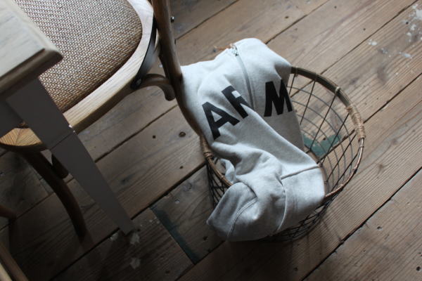 ナチュラルバスケット アイアン バンブー