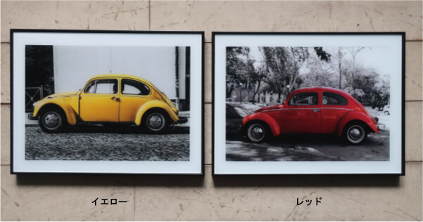 ガラスフレーム 旧車 ボード