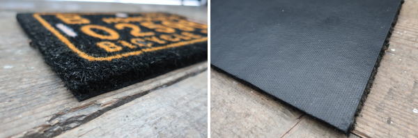 アクセントになるデザインのミニコイヤーマット