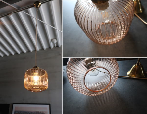 LED付きペンダントライト,おしゃれなゴールドの天井カップ付き