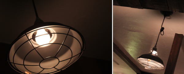 照明 カフェ 工業