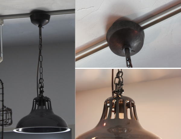 照明 工業系 カフェ