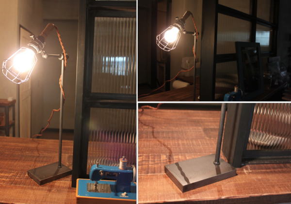 デスクライト インダストリアル