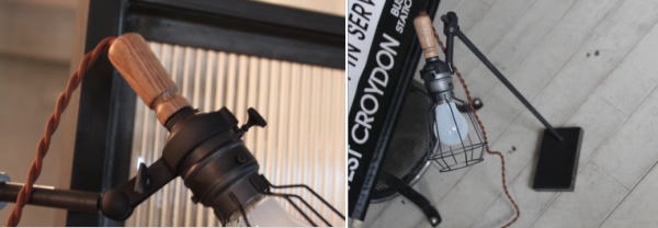 デスクライト インダストリアル