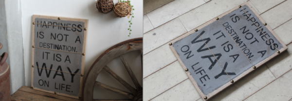 木製サインボード 海外 カフェ