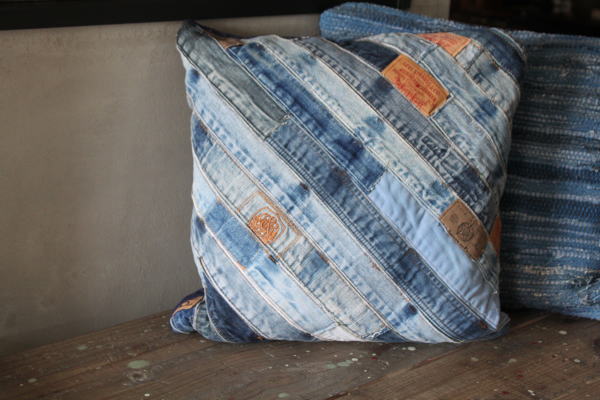 クッション おしゃれ ジーンズ