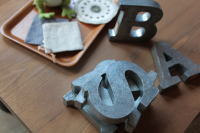 ブリキ文字 ナチュラル雑貨