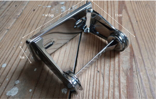 トイレットペーパーホルダー インテリア ステンレス