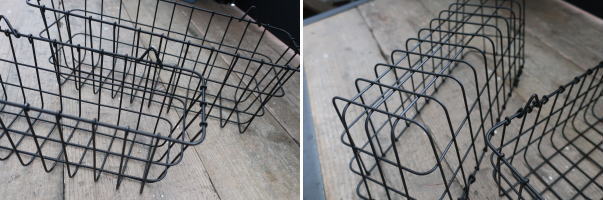 ハンキングバスケット アイアン グリーン インテリア