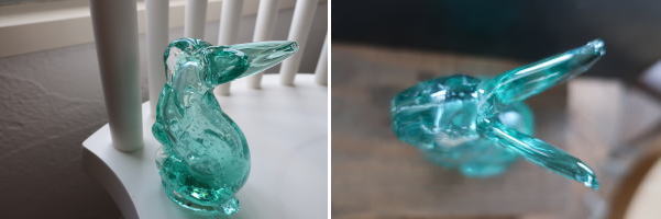 ガラス ラビット インテリア