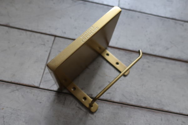 棚付き トイレットペーパーホルダー インテリア