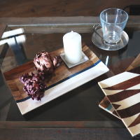 インテリア ウッドトレー トレイ