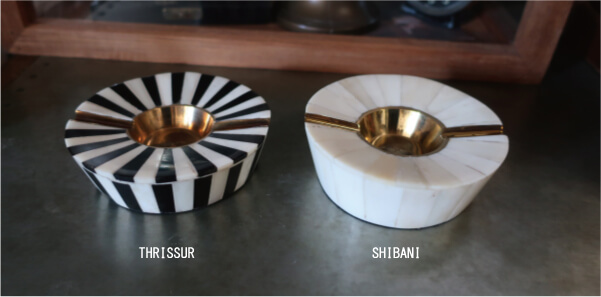 インテリアとして馴染むお洒落な灰皿