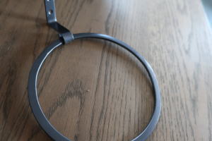 ラウンドデザインのおしゃれタオルバー