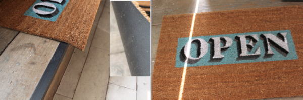 店舗オープン マット