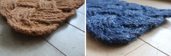 ナチュラル素材のマット