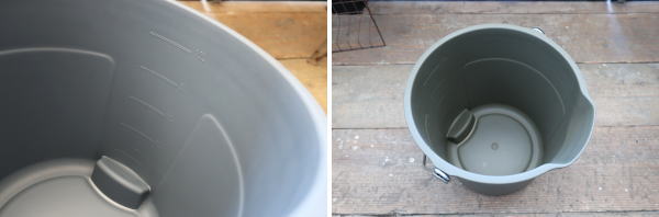 THOR　のシンプルで使い勝手のいいラウンドバケツ