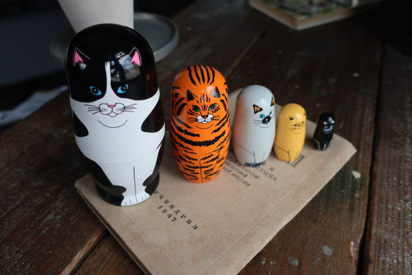 ねこちゃんのマトリョーシュカ