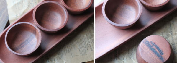 ナチュラル木製トレイ