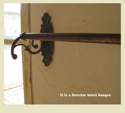 インテリア タオルバー アンティーク