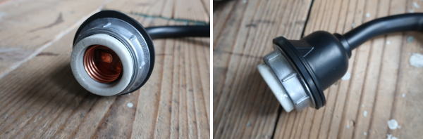 工場風な武骨な照明