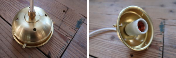 シンプルでアンティーク風なペンダント灯具の販売