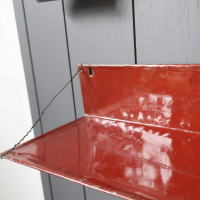 ジャンクなブリキ缶シェルフの販売