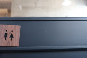 かわいいトイレサインプレート