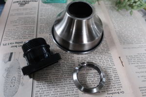 ブラック ホワイト アンティーク シルバーの灯具