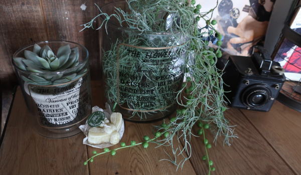 ガラスポット シリンダー ガラス瓶