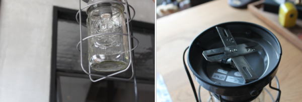 メイソンジャー ボトルライト