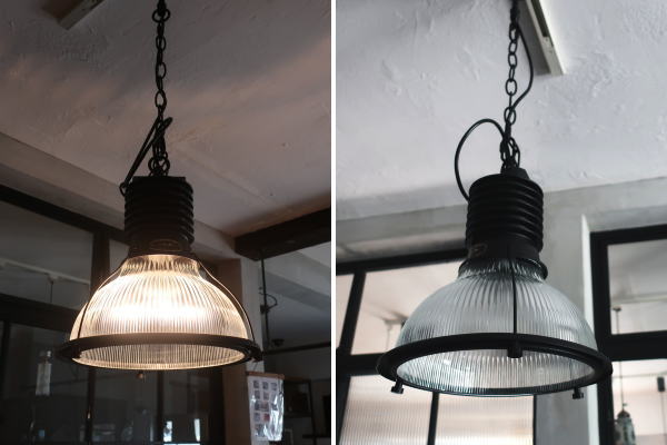 メンズライクなガラスライト