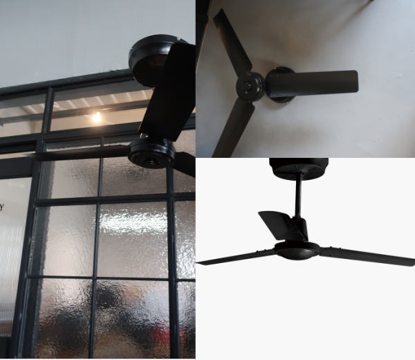 空気循環におしゃれなシーリングファン