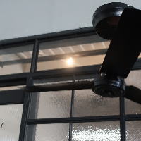 空間演出もするシーリングファン