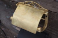 トイレットペーパーホルダー 真鍮