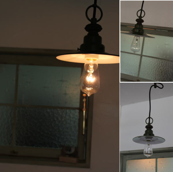 インダストリアルなペンダントライト