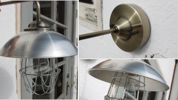 工業系の壁付けライト