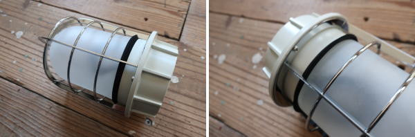 工業系イメージの 真鍮製のおしゃれな船舶直付けライトの販売