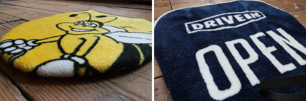 パッと目を引くお洒落なトイレカバー