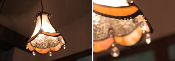 照明 ステンドグラス