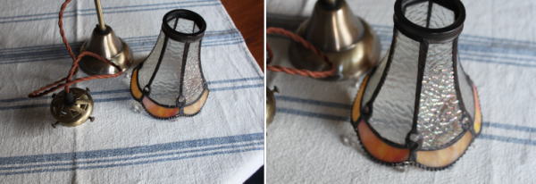 照明 ステンドグラス