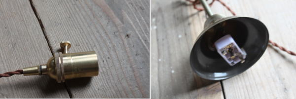 照明 真鍮ソケット