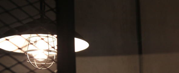 ガード付きライト インダストリアル